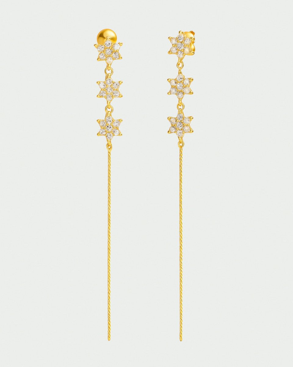 Brinco Jazmin Ouro - BRINCOS - DAANA
