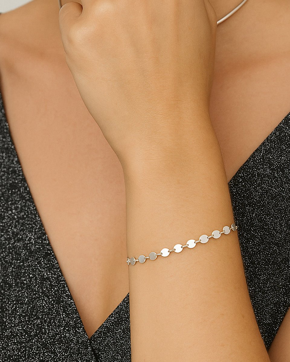 Pulseira Ofelia Prata - PULSEIRAS - DAANA