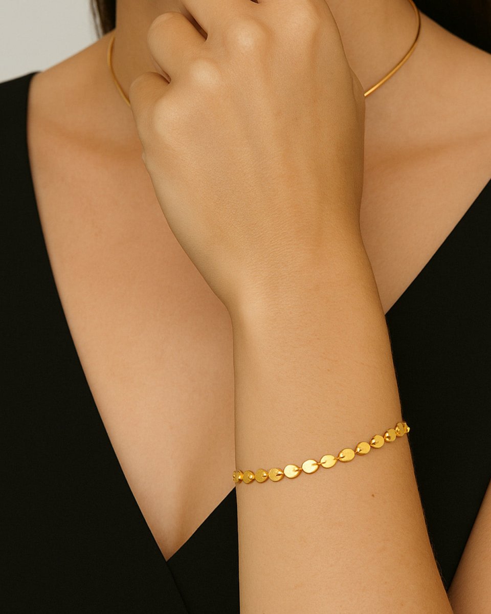 Pulseira Ofelia Ouro - PULSEIRAS - DAANA