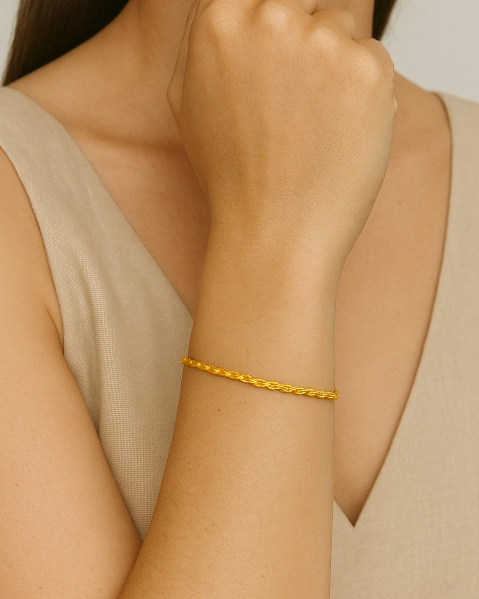 Pulseira Jessica Ouro - PULSEIRAS - DAANA