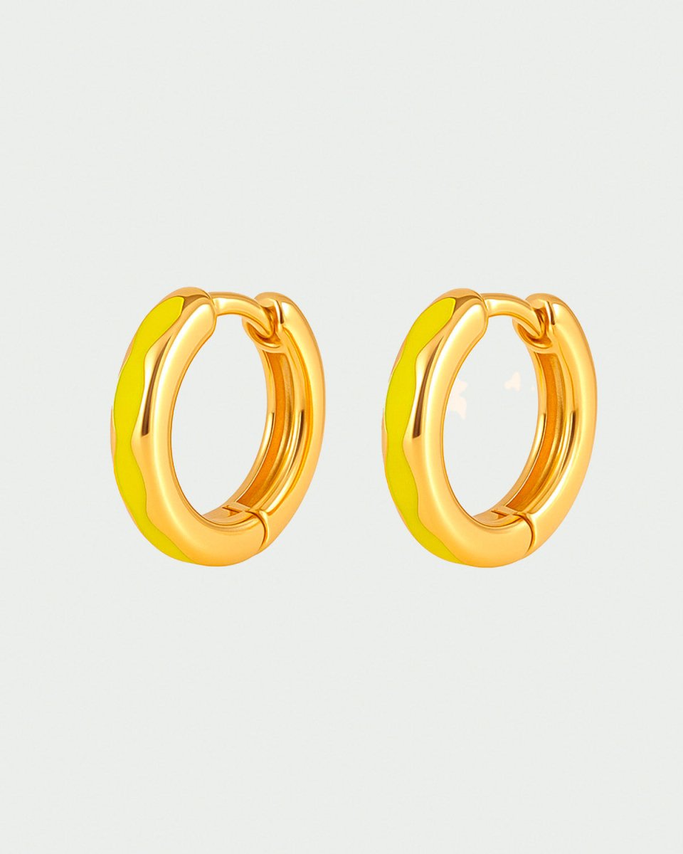 Brinco Amsterdam Ouro Neon - BRINCOS - DAANA