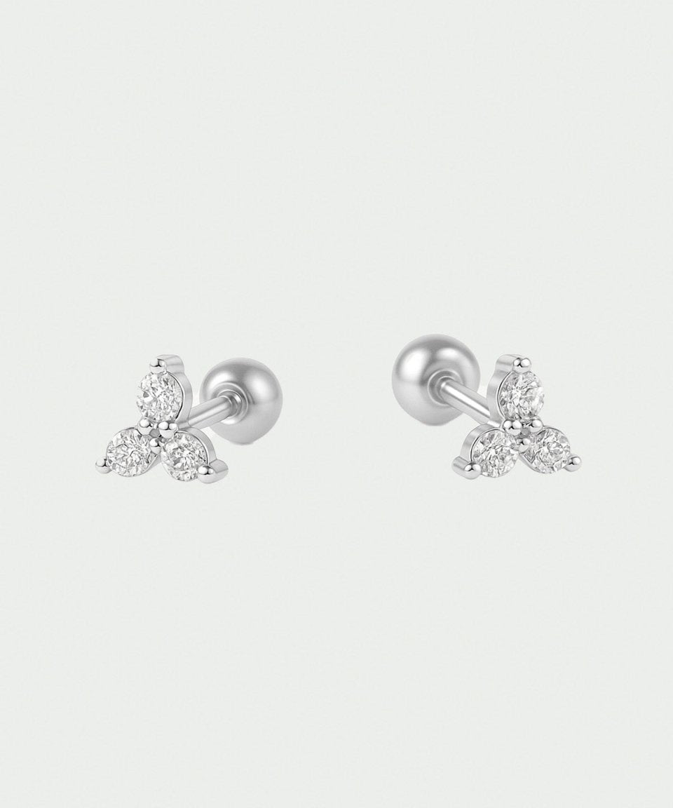 Piercing Leah Prata Branco - PIERCINGS - DAANA