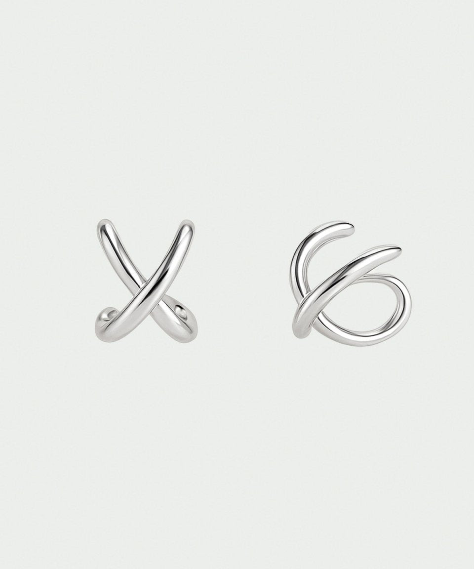 Ear Cuff Ana Cruz Prata - EAR CUFF - DAANA