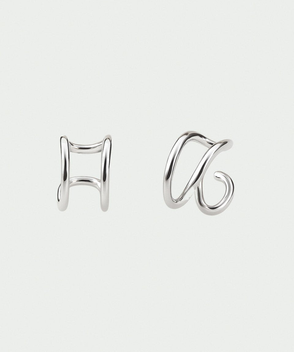 Ear Cuff Ana Prata - EAR CUFF - DAANA