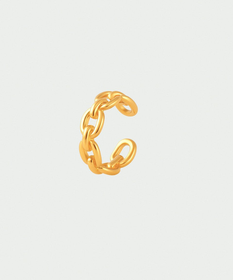 Ear Cuff Chain Ouro - EAR CUFF - DAANA