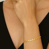 Pulseira Ofelia Ouro - PULSEIRAS - DAANA
