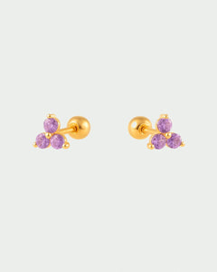 Piercing Leah Ouro Lila - PIERCINGS - DAANA