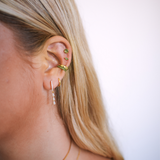 Piercing Oro Verde Silvestre