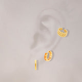 Ear Cuff Africa Ouro - EAR CUFF - DAANA