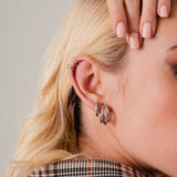 Ear Cuff Ana Prata - EAR CUFF - DAANA